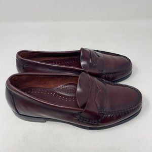 G.H. Bass & Co Leather Loafers Made in USA Size 7.5